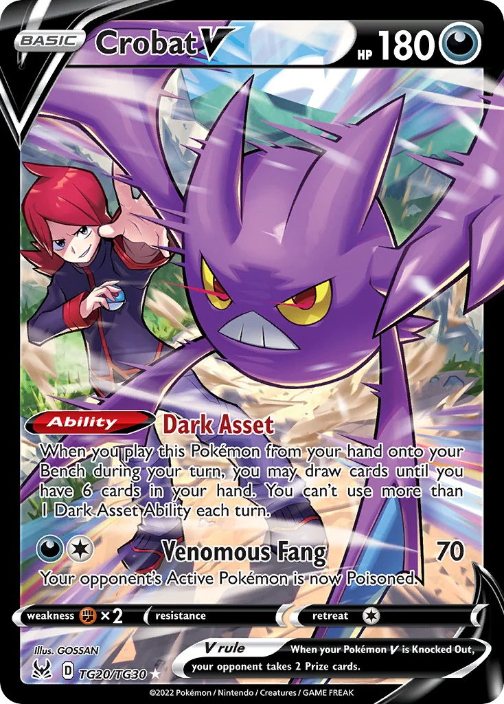Crobat V TG20 Lost Origin