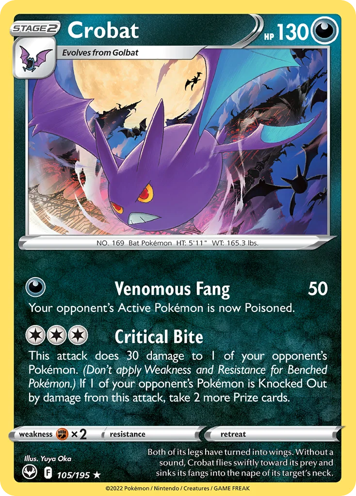 Crobat 105 Silver Tempest