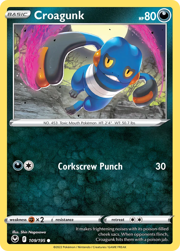 Croagunk 109 Silver Tempest