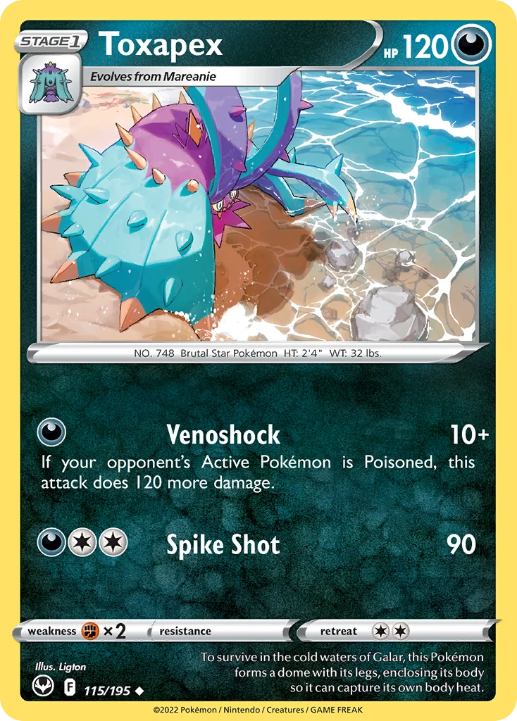 Toxapex 115 Silver Tempest