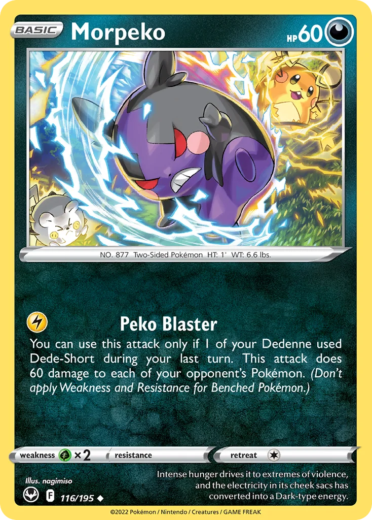 Morpeko 116 Silver Tempest