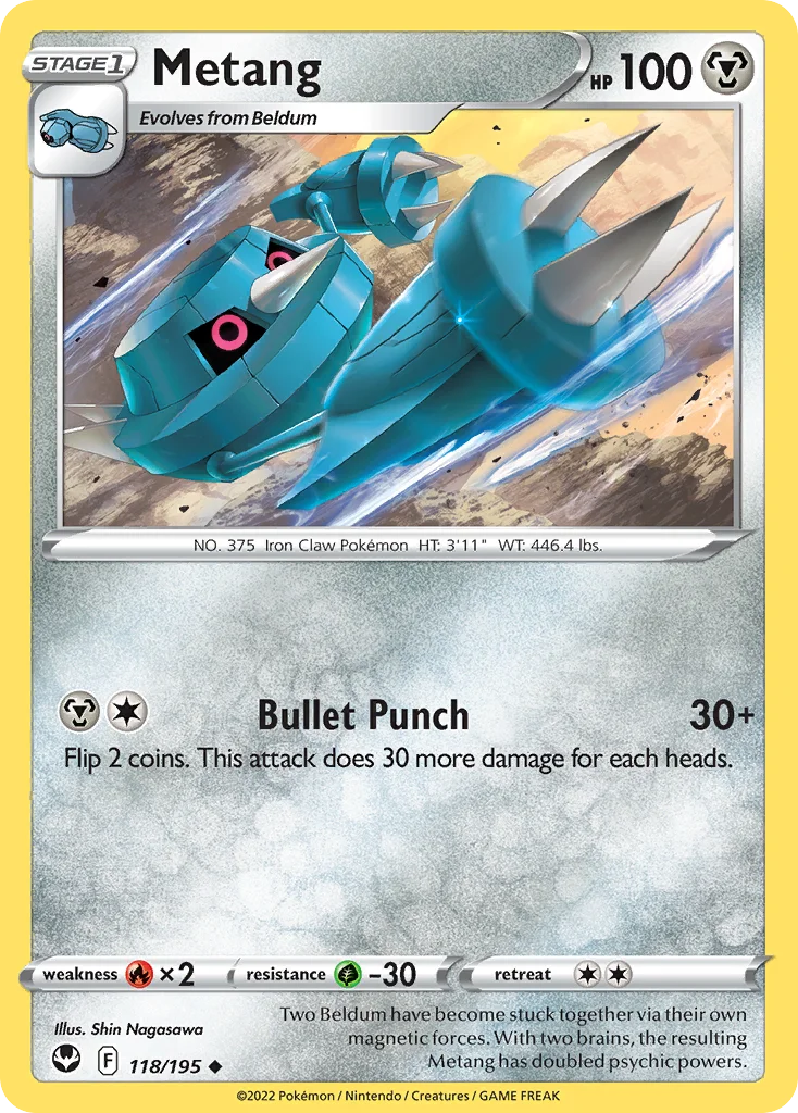 Metang 118 Silver Tempest