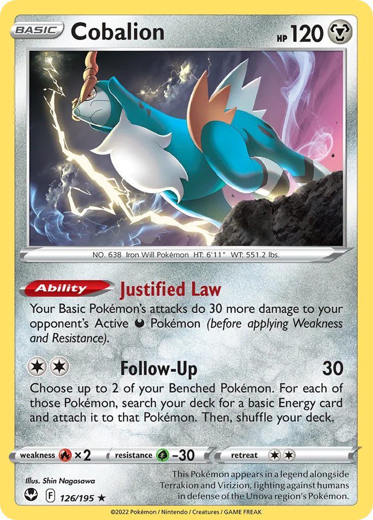 Cobalion 126 Silver Tempest