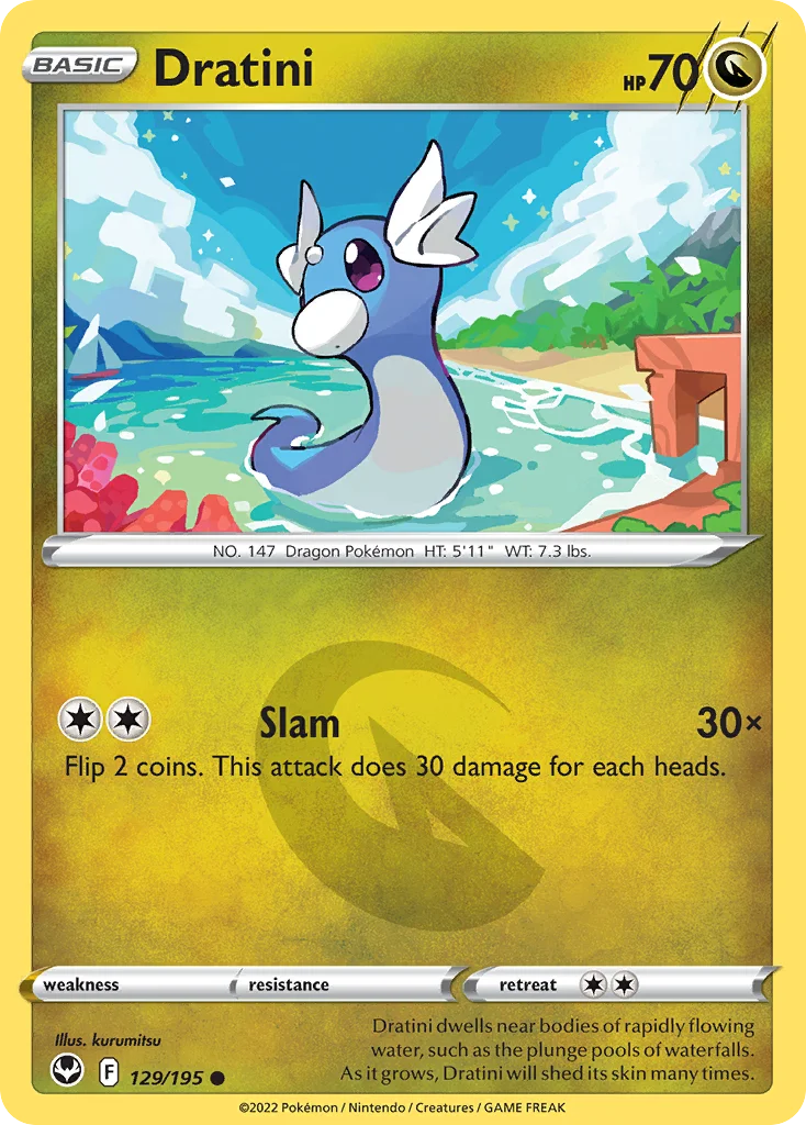 Dratini 129 Silver Tempest