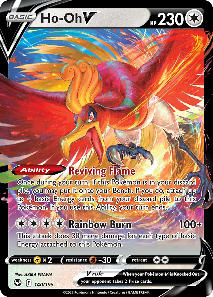 Ho-Oh V 140 Silver Tempest