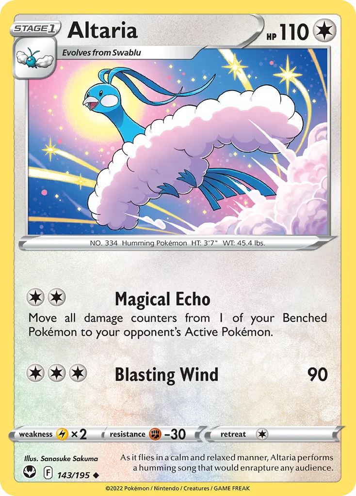 Altaria 143 Silver Tempest