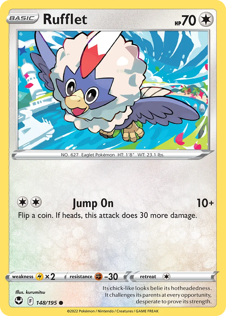 Rufflet 148 Silver Tempest