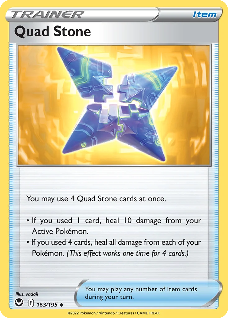 Quad Stone 163 Silver Tempest