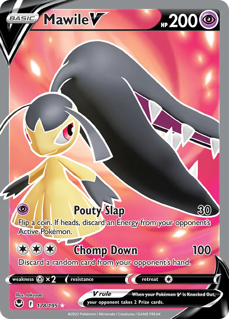 Mawile V (Full Art) 178 Silver Tempest