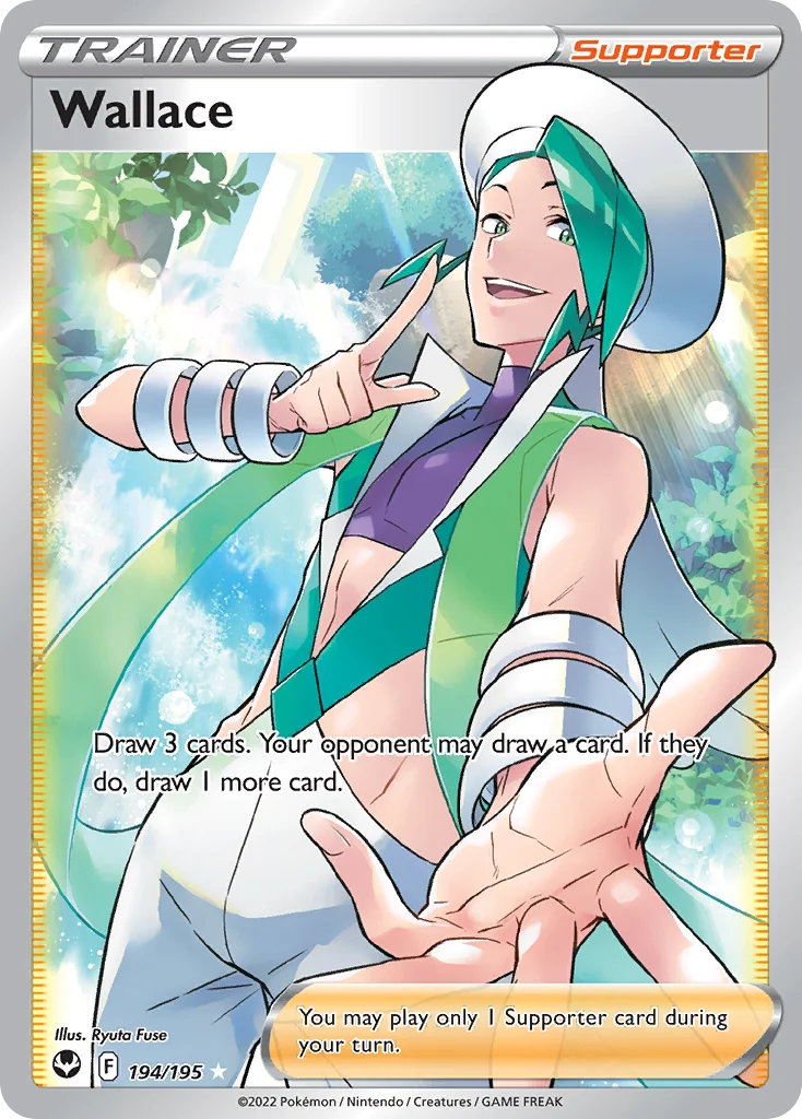 Wallace (Full Art) 194 Silver Tempest