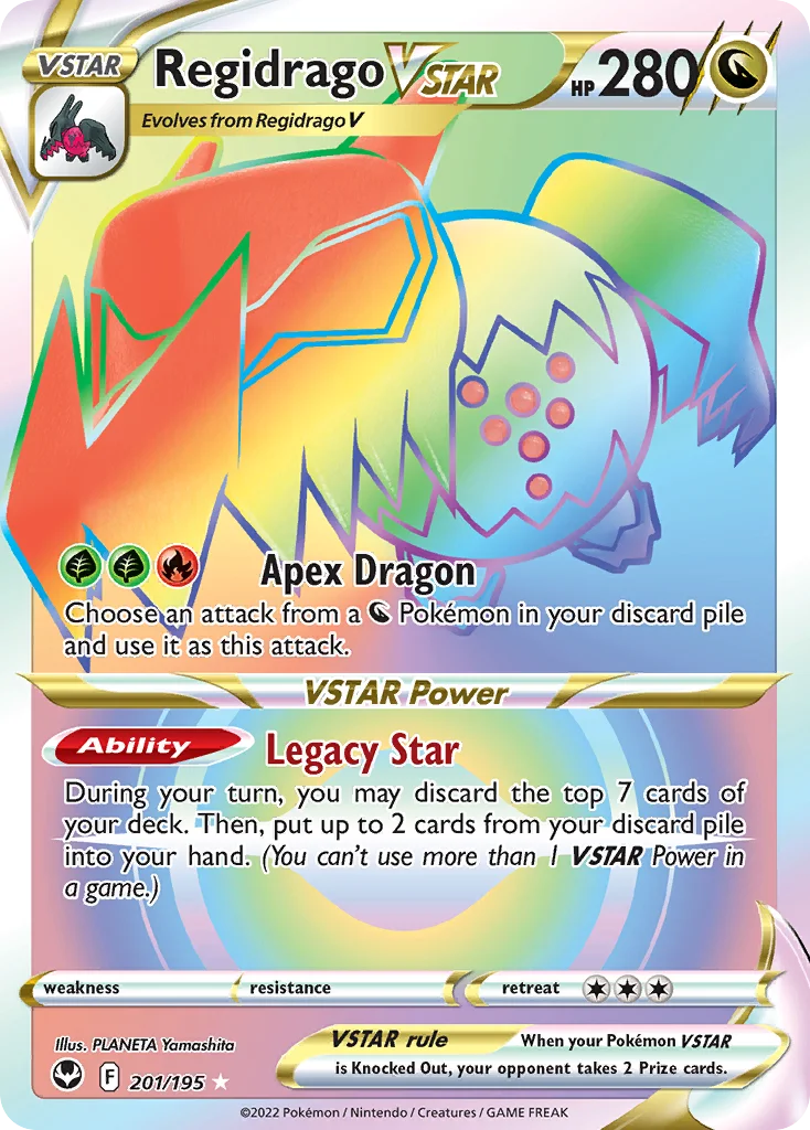 Regidrago VSTAR (Secret) 201 Silver Tempest