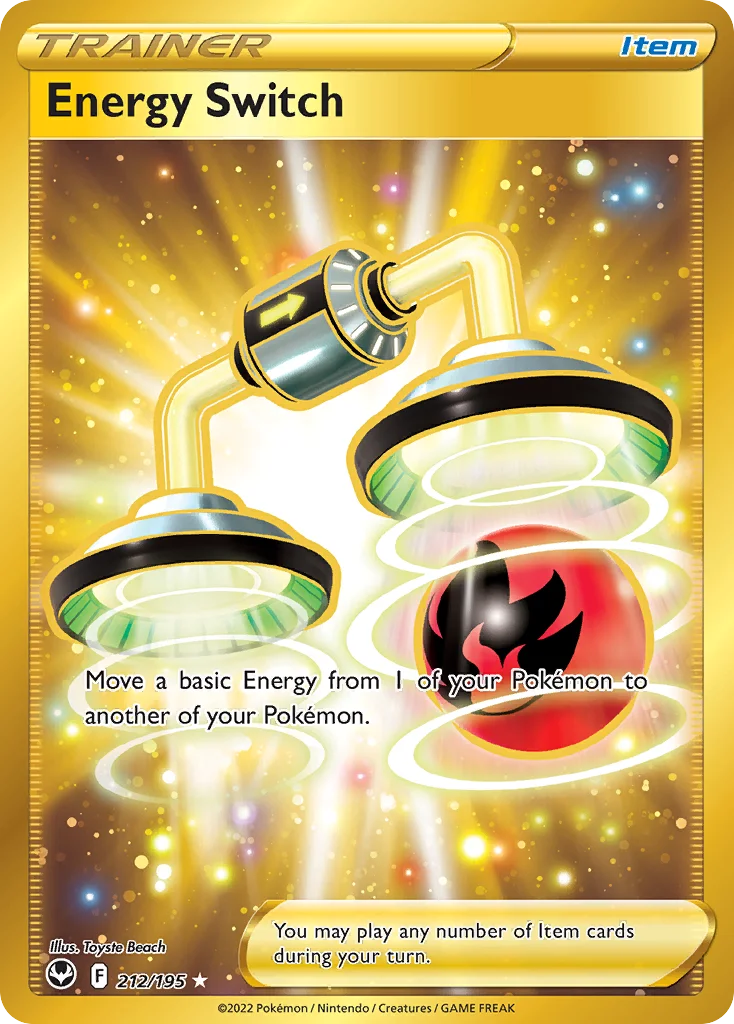 Energy Switch (Secret) 212 Silver Tempest