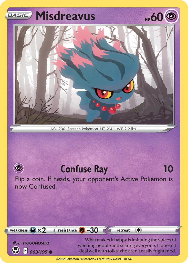 Misdreavus 063 Silver Tempest