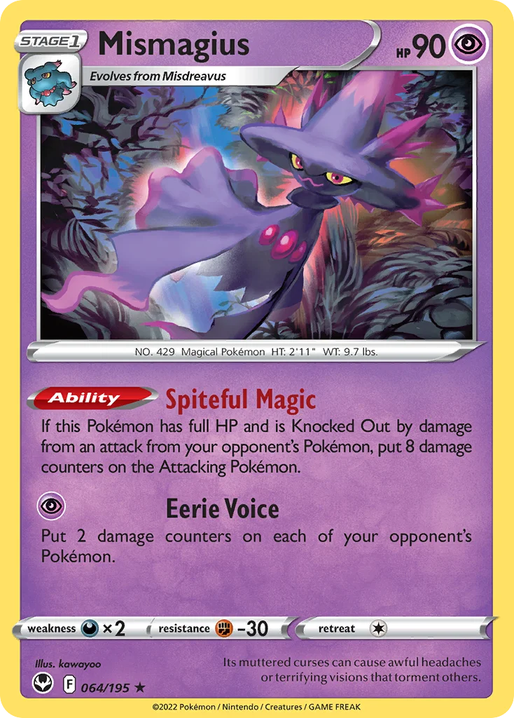 Mismagius 064 Silver Tempest