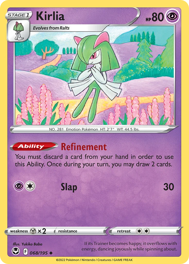 Kirlia 068 Silver Tempest