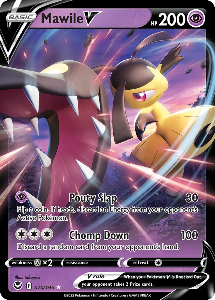 Mawile V 070 Silver Tempest