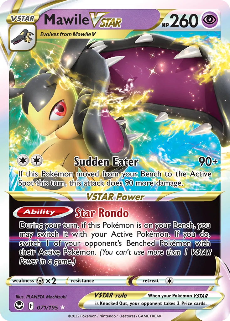 Mawile VSTAR 071 Silver Tempest