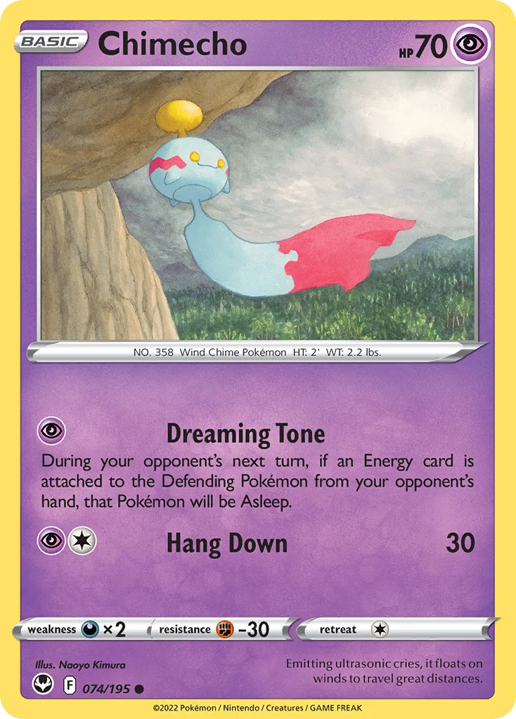 Chimecho 074 Silver Tempest