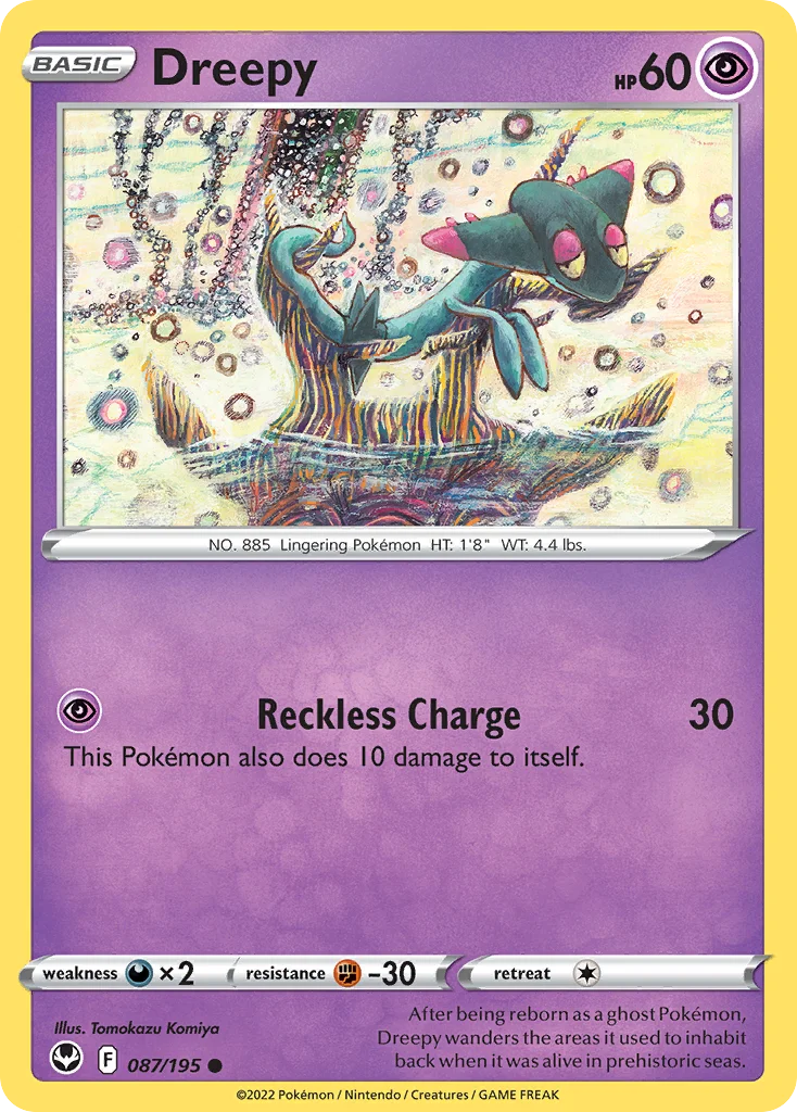 Dreepy 087 Silver Tempest