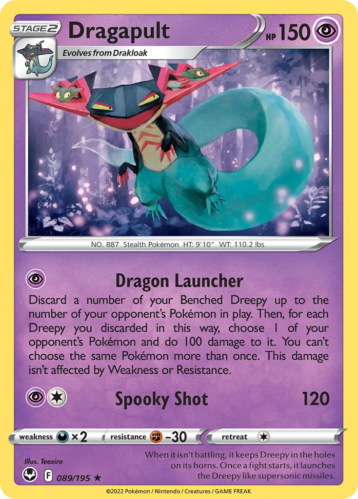 Dragapult 089 Silver Tempest