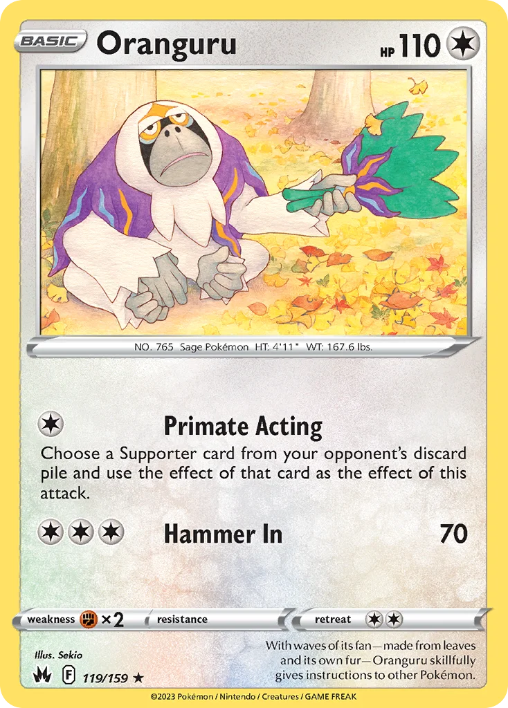 Oranguru 119 Crown Zenith