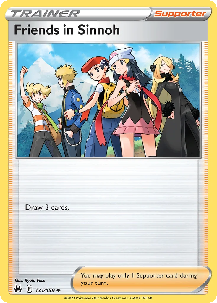 Friends in Sinnoh 131 Crown Zenith