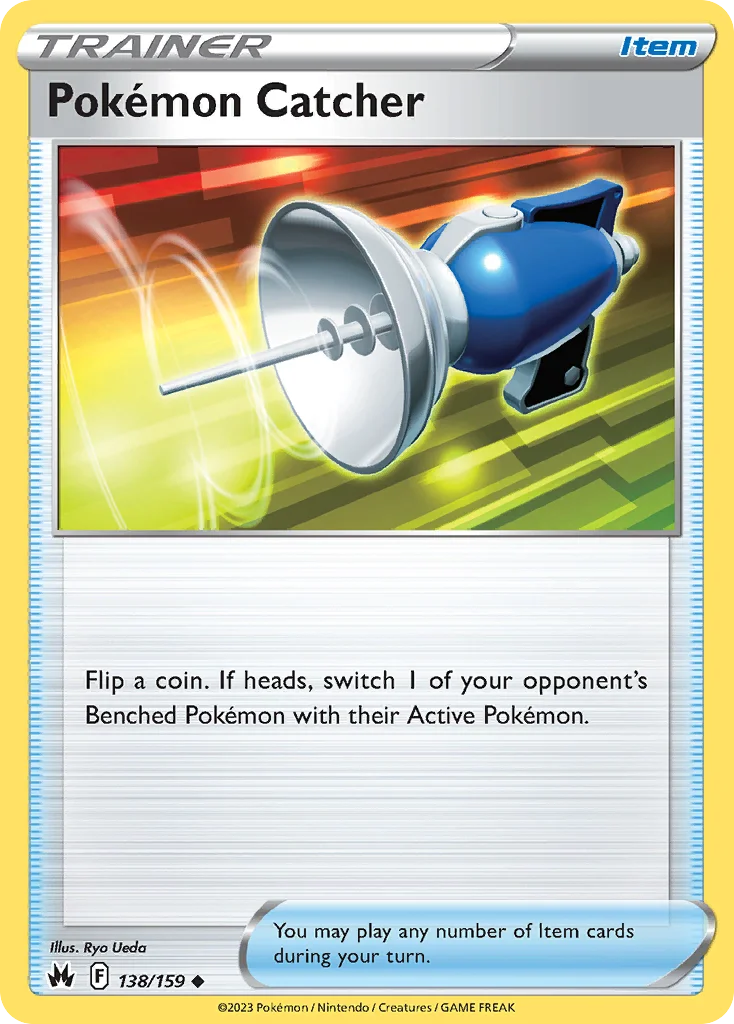 Pokemon Catcher 138 Crown Zenith