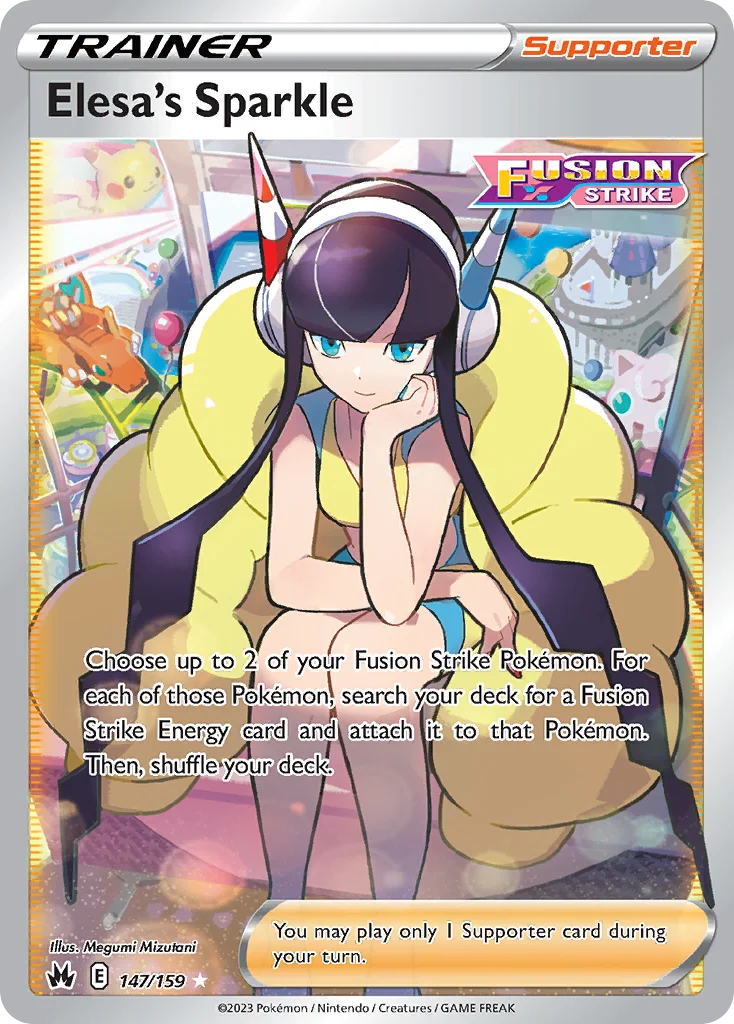 Elesa's Sparkle (Full Art) 147 Crown Zenith
