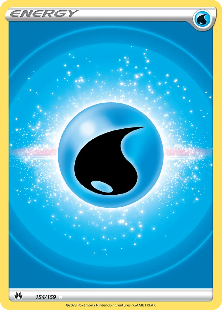 Water Energy (Texture Full Art) 154 Crown Zenith