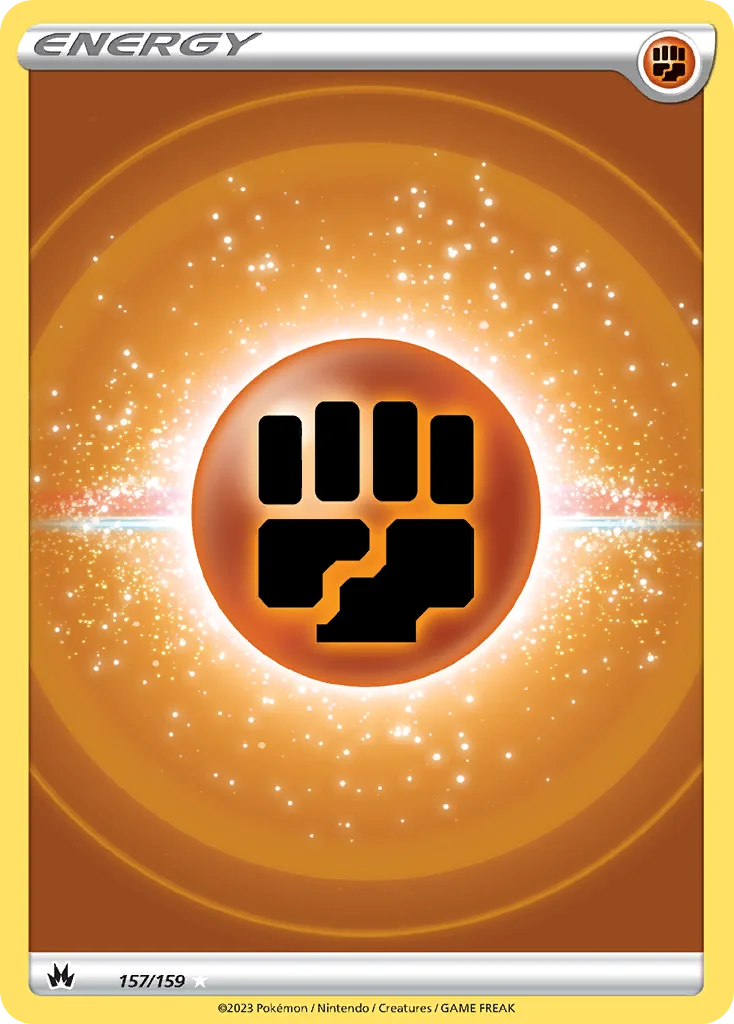 Fighting Energy (Texture Full Art) 157 Crown Zenith