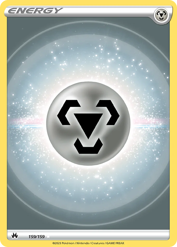 Metal Energy (Texture Full Art) 159 Crown Zenith