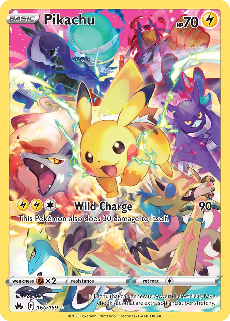 Pikachu (Secret) 160 Crown Zenith