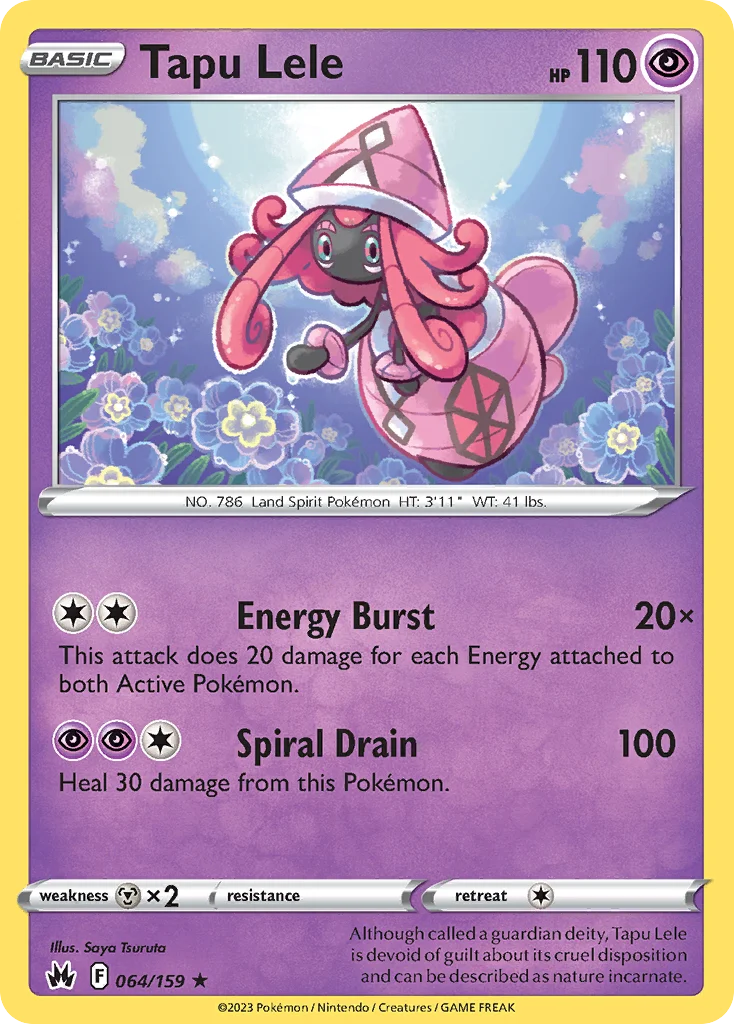 Tapu Lele 064 Crown Zenith
