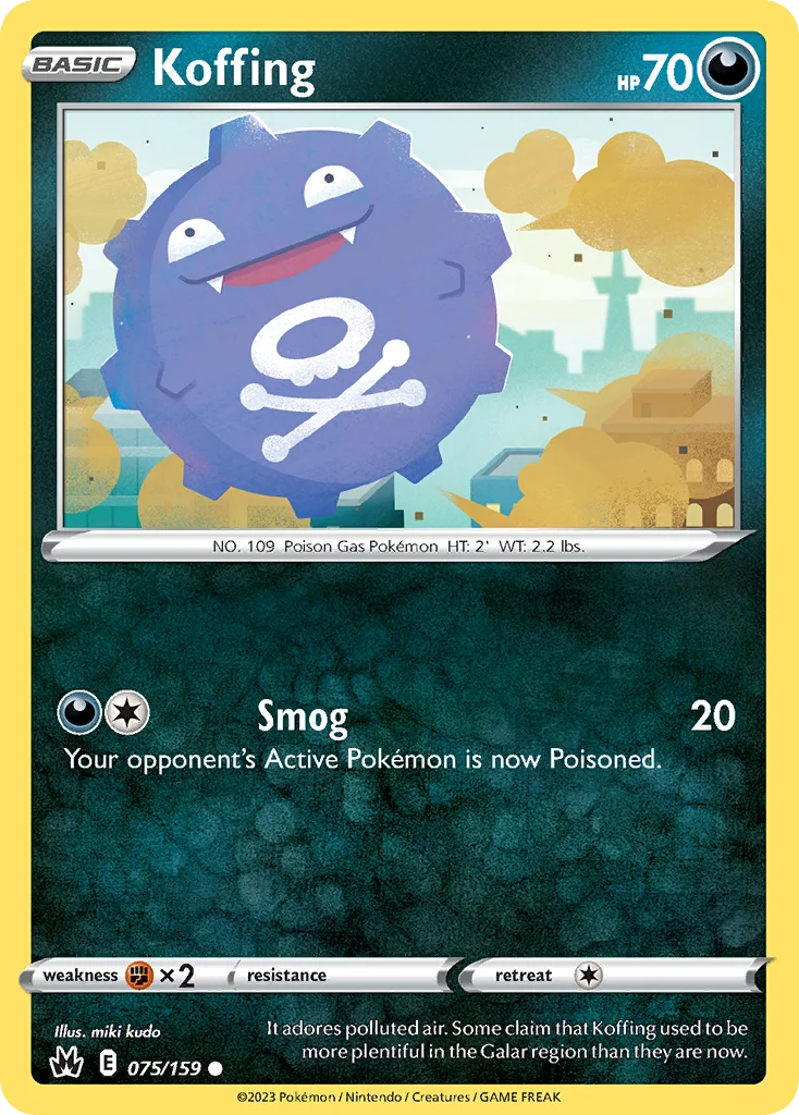 Koffing 075 Crown Zenith
