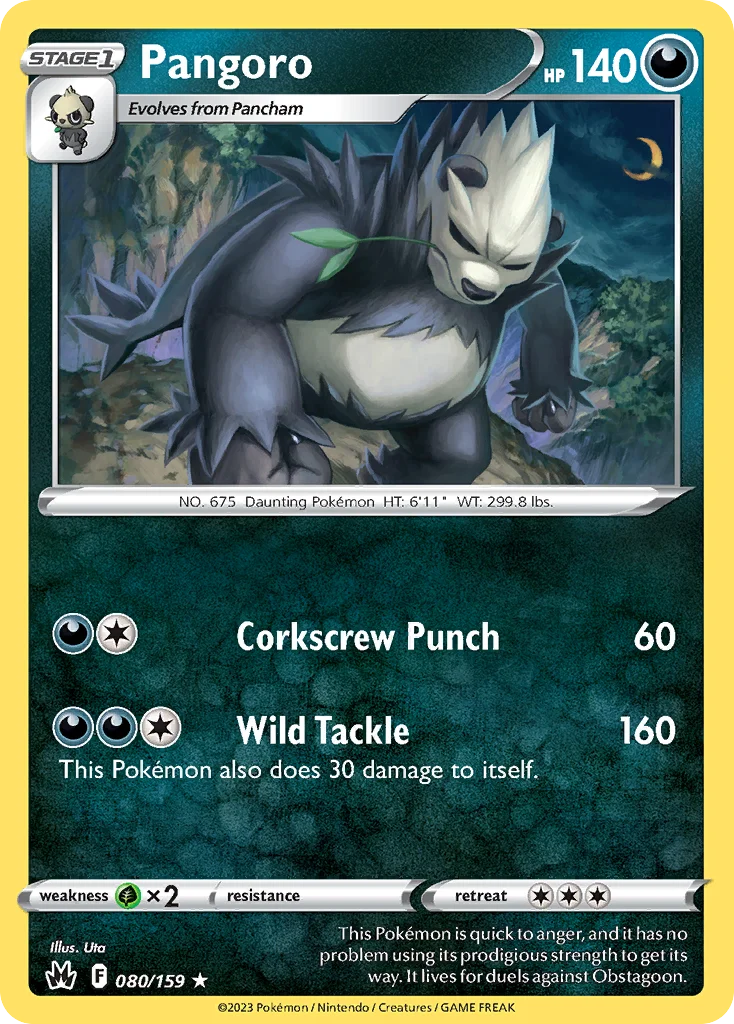 Pangoro 080 Crown Zenith