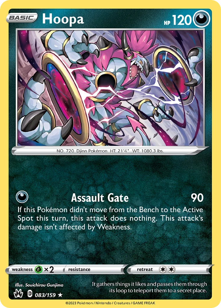 Hoopa 083 Crown Zenith
