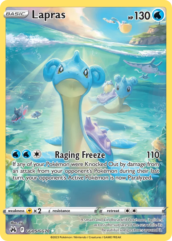 Lapras GG05 Crown Zenith