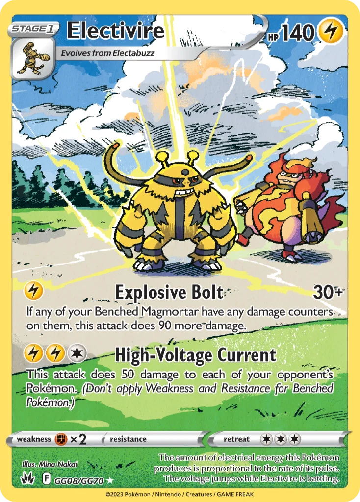 Electivire GG08 Crown Zenith