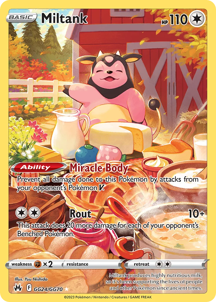 Miltank GG24 Crown Zenith