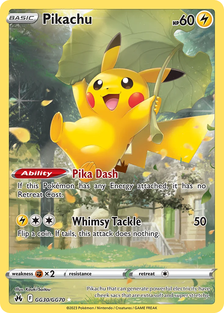Pikachu GG30 Crown Zenith