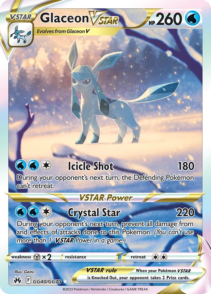 Glaceon VSTAR GG40 Crown Zenith
