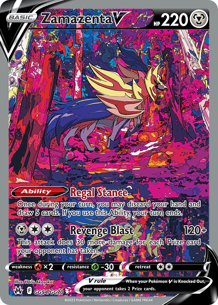 Zamazenta V GG54 Crown Zenith