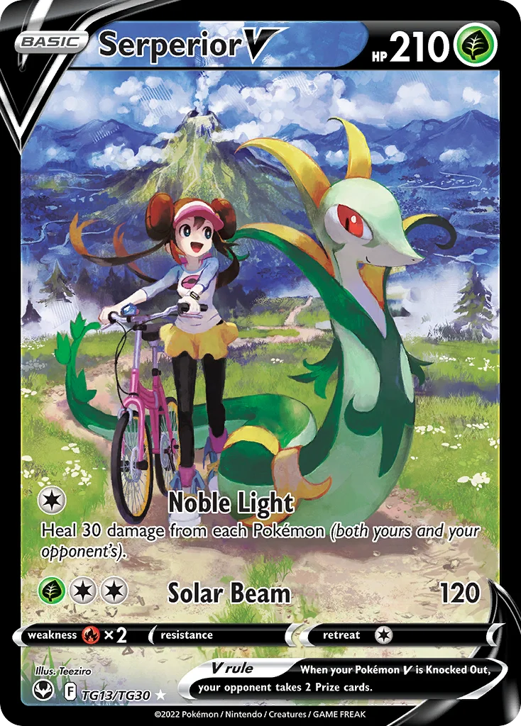 Serperior V TG13 Silver Tempest