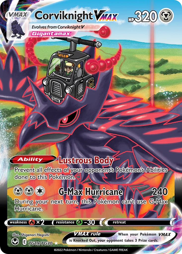 Corviknight VMAX TG19 Silver Tempest