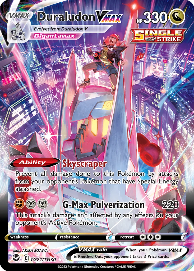 Duraludon VMAX TG21 Silver Tempest