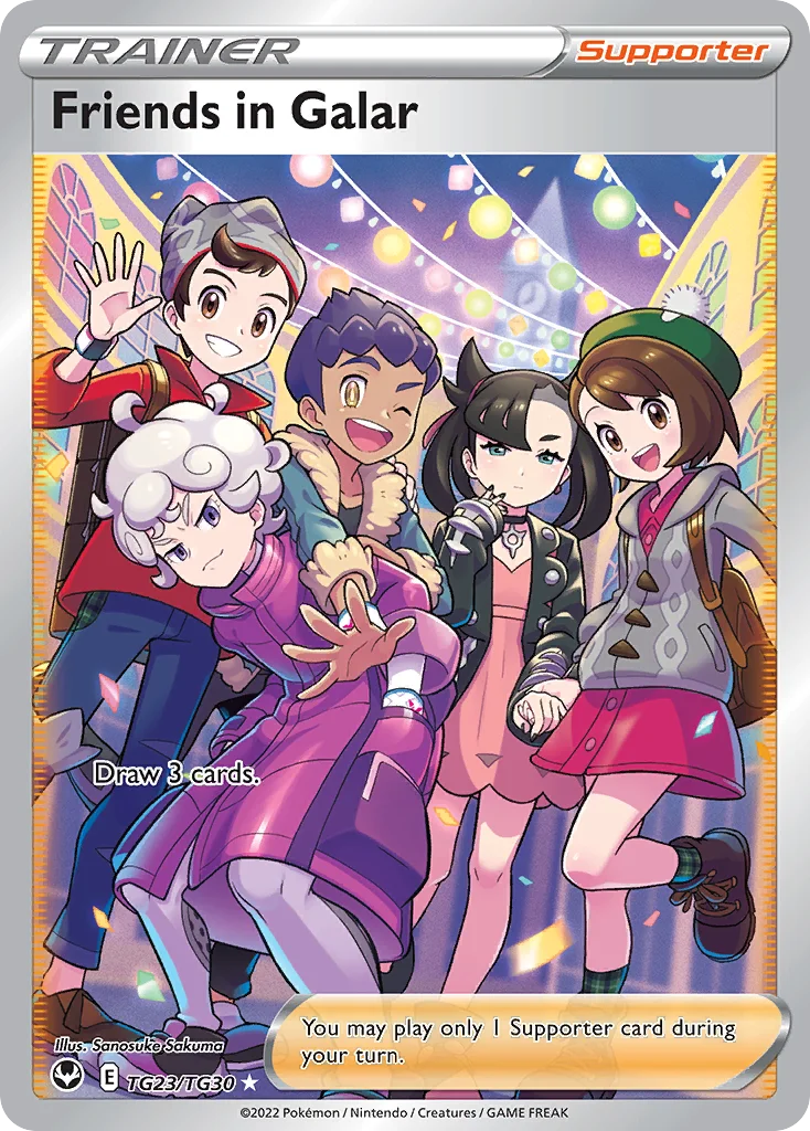 Friends in Galar TG23 Silver Tempest