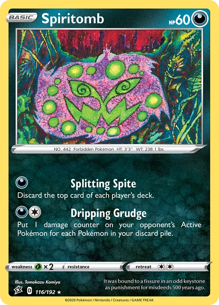 Spiritomb 116 Rebel Clash