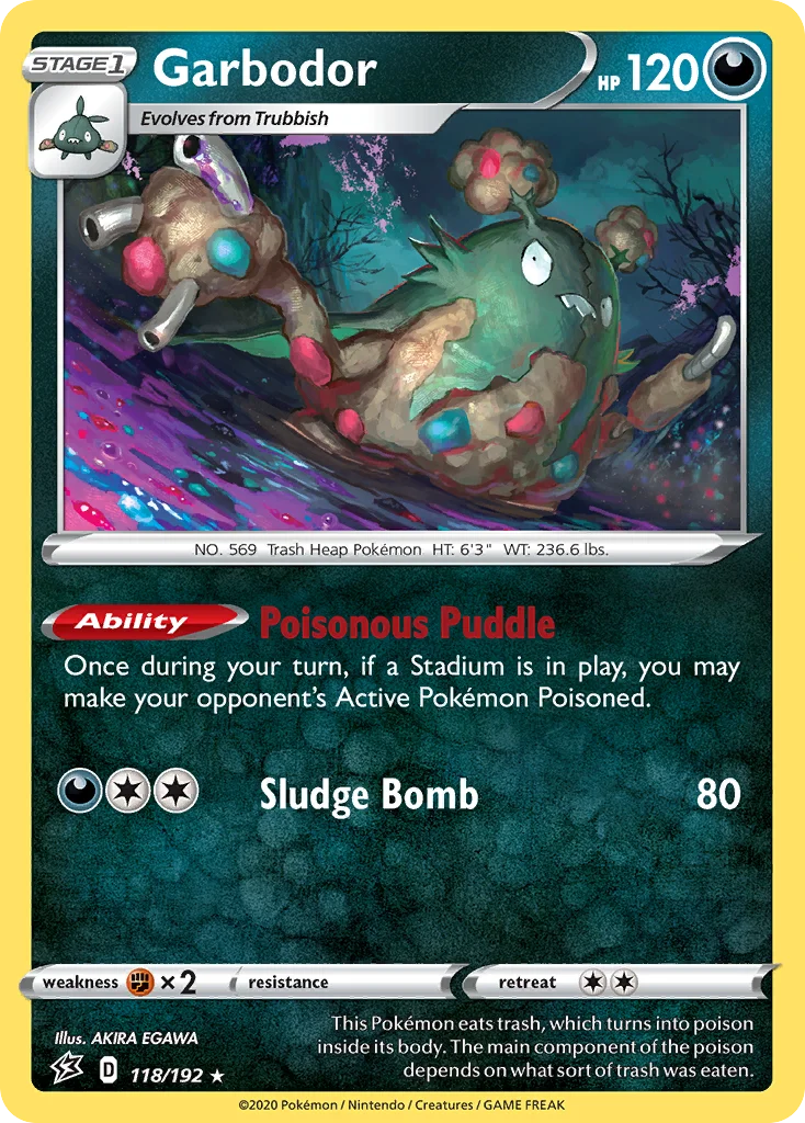 Garbodor 118 Rebel Clash