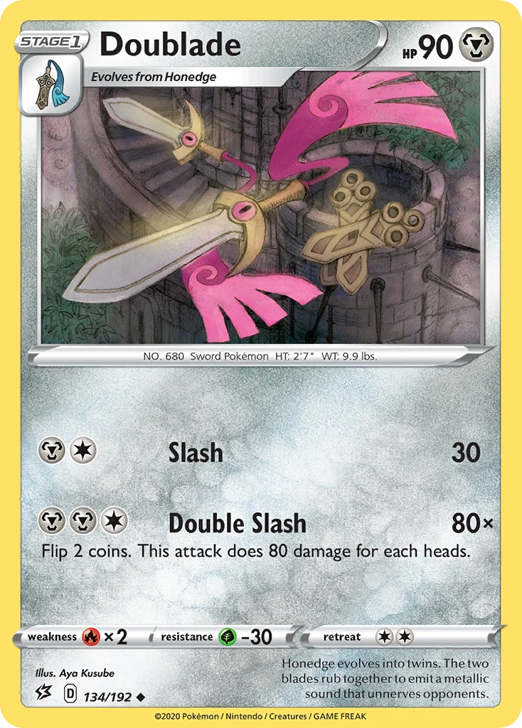 Doublade 134 Rebel Clash