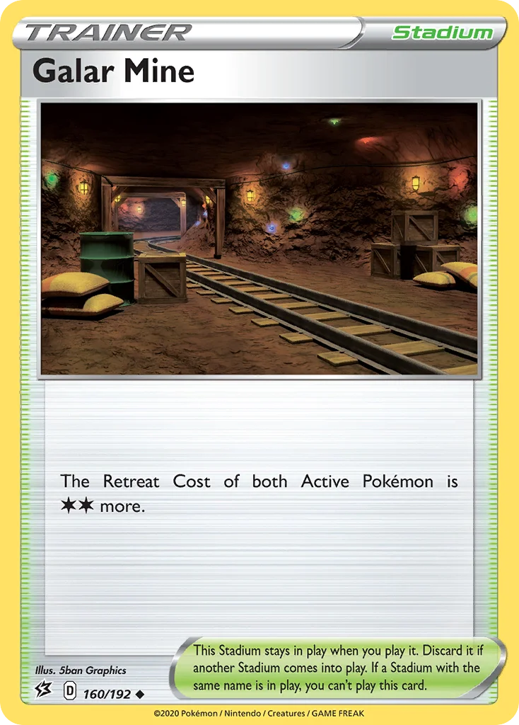 Galar Mine 160 Rebel Clash